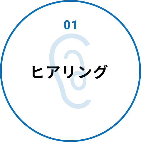 01 ヒアリング